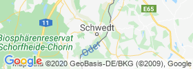 Schwedt (oder) map